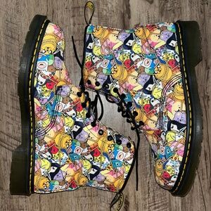 Dr. Martens X Adventure Time Cartoon Network Castel Toon Boots Mens Womens